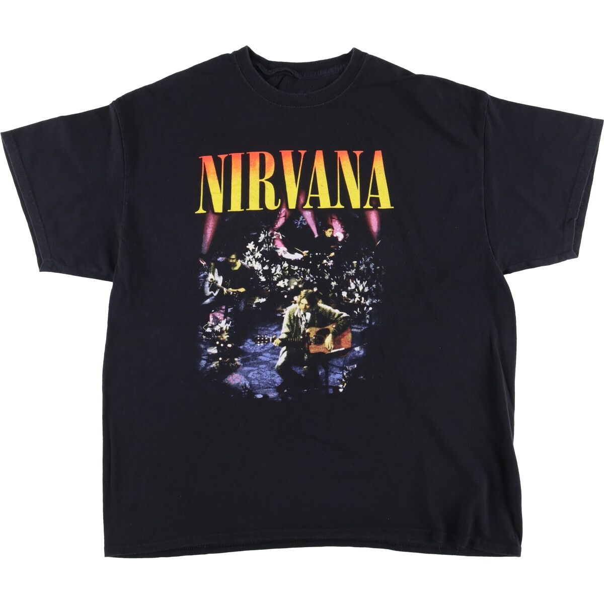 古着 NIRVANA ニルヴァーナ バンドTシャツ バンT メンズXL相当|eaa543933