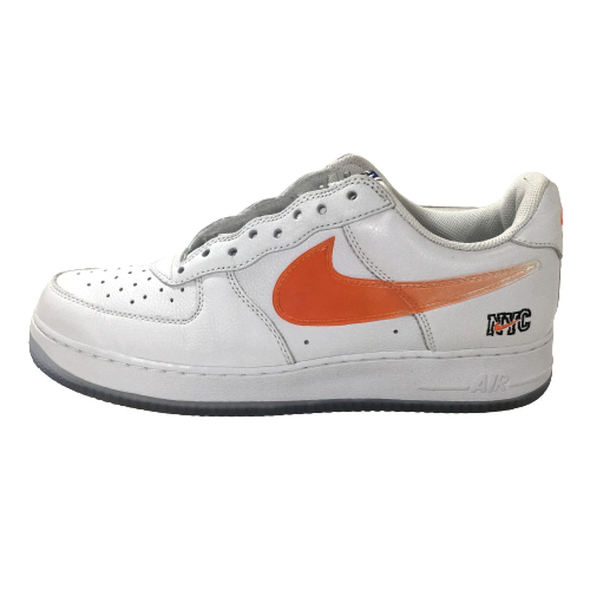 美品 ナイキ x キス NEW YORK KNICKS KITH NIKE AIR FORCE1 LOW AF1 エアフォース ロー ロウ  CZ7928-100 ニックス 29cm US 11