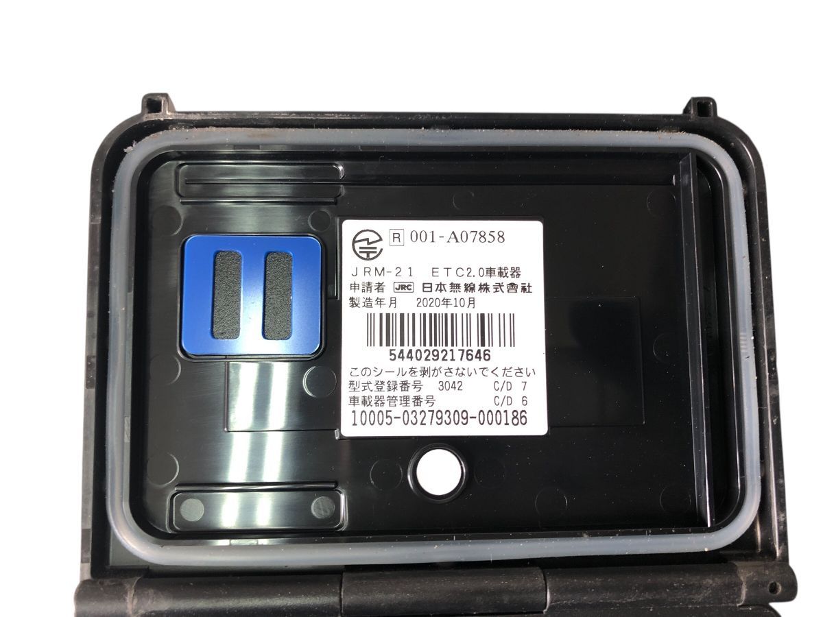 二輪車用 ETC2.0 JRM-21 日本無線 2020年10月製造 通電OK（中古