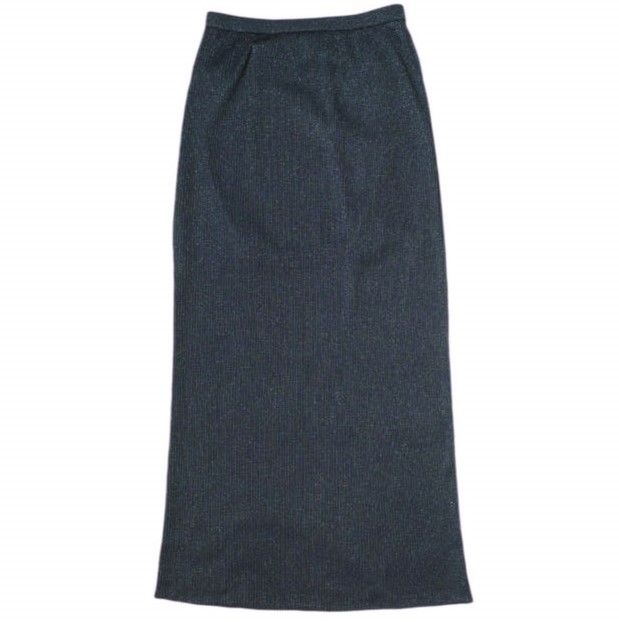 H BEAUTY&YOUTH エイチ ビューティーアンドユース 日本製 LAME PLEATED LONG SKIRT ラメプリーツロングスカート 1624-299-3644 Free NAVY イージー ボトムス【中古】【H BEAUTY&YOUTH】 H BEAUTY&YOUTH エイチ ビューティーアンドユース 日本製 LAME PLEATED