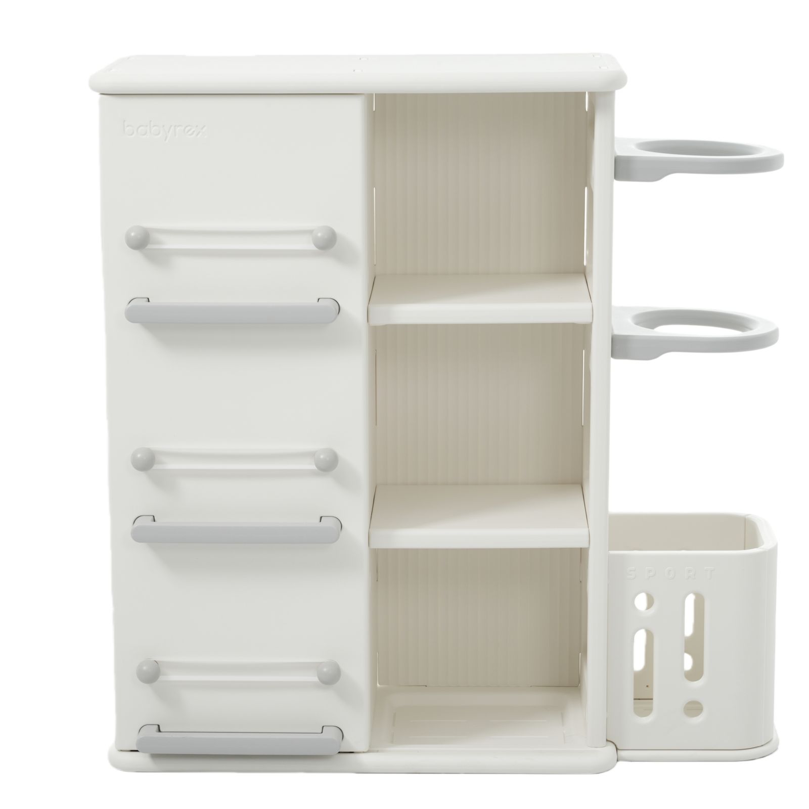 本棚 引き戸 おもちゃ箱 絵本棚 収納棚 おもち収納 HDPE素材 ロッカー ボール収納 服収納 タンス キャビネット 大容量 収納ラック おしゃれ 魅せる 隠す ランドセルラック キッズ 本立て ブックシェルフ おもちゃ 安全 保育園 大人も