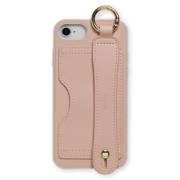 【数量限定】落下防止バンド 第2世代 背面ケース 第3世代 ケース Felicia se iPhone design (ダスティピンク) NATURAL NATURALdesign