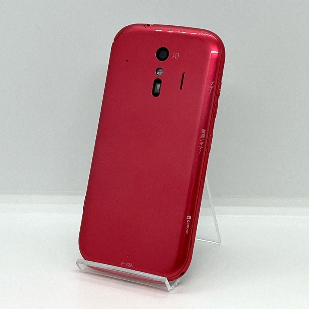 富士通 - 新品同様 F-42A らくらくスマートフォン ピンク M333 富士通 - 新品同様 F-42A らくらくスマートフォン ピンク M333の