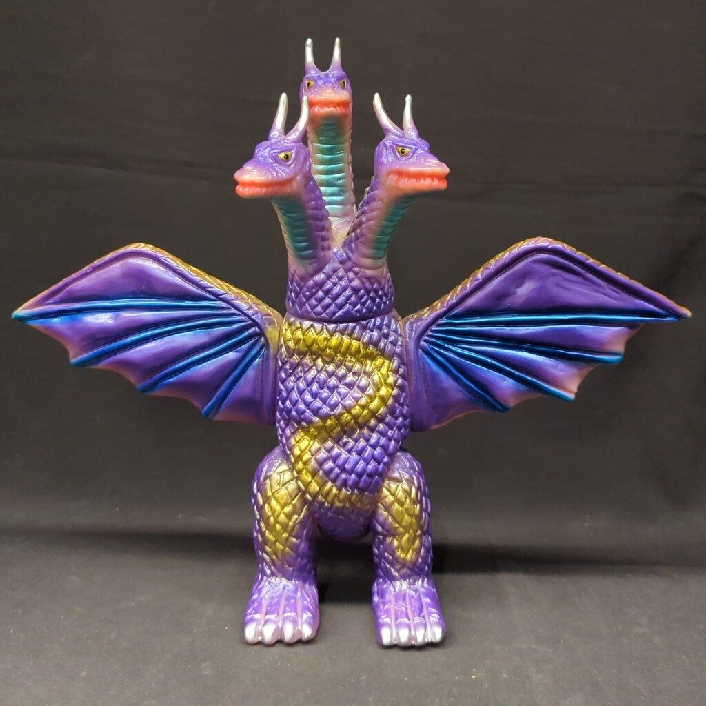 ブルマァク ブルマァクの怪獣シリーズ キングギドラ 肌色成型