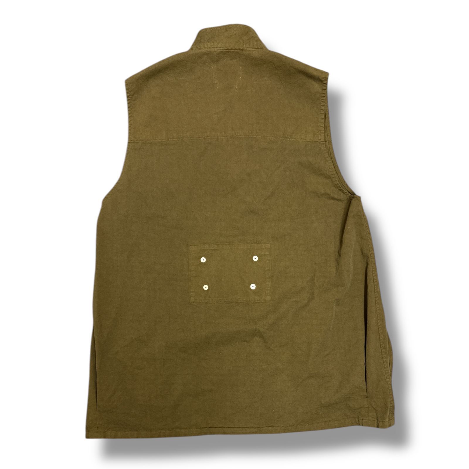 ジャケット・アウター YOKE 23AW QUILTING PADDED VEST 定価50600円 未使用品 YOKE 23AW Military Long Vest ミリタリー