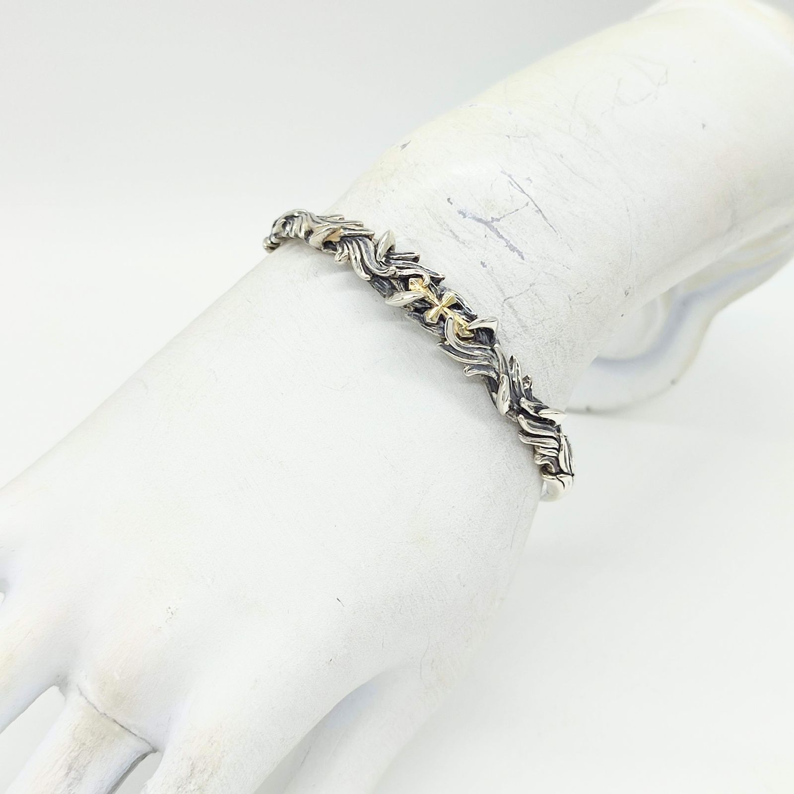 アルテミスクラシック ラファエル バングル silver 925 美品 美品】アルテミスクラシック ラファエルバングル クロス SILVER