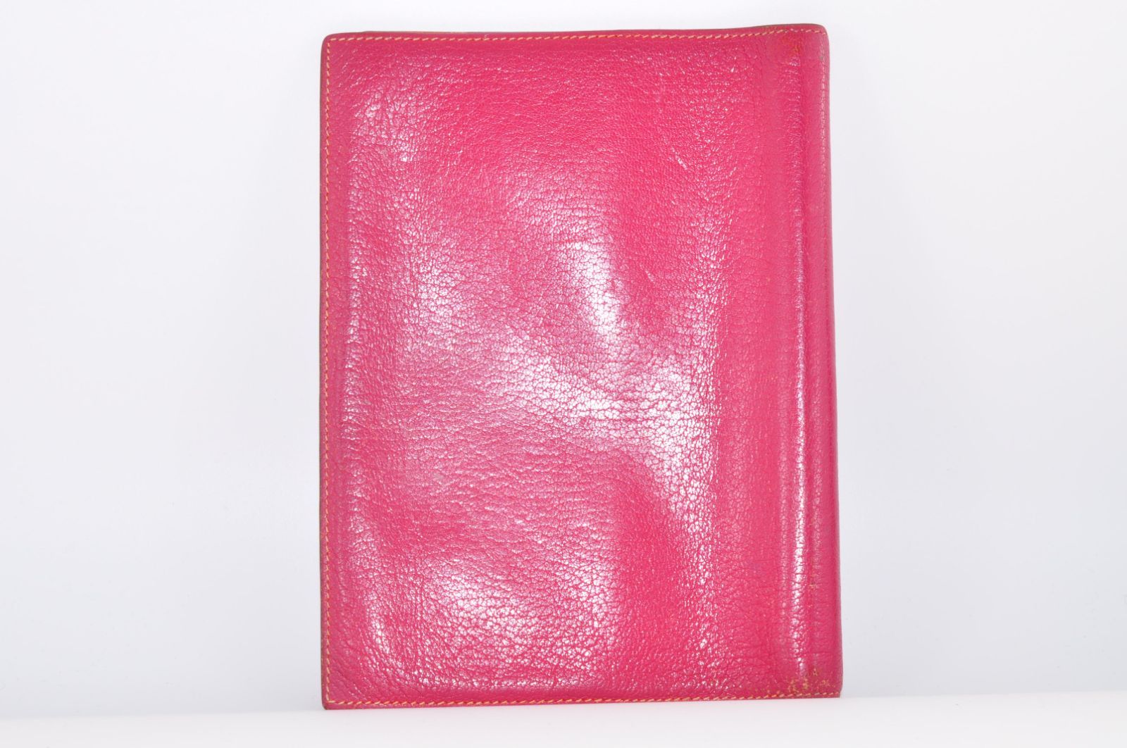 HERMES エルメス 手帳カバー ピンク×オレンジ