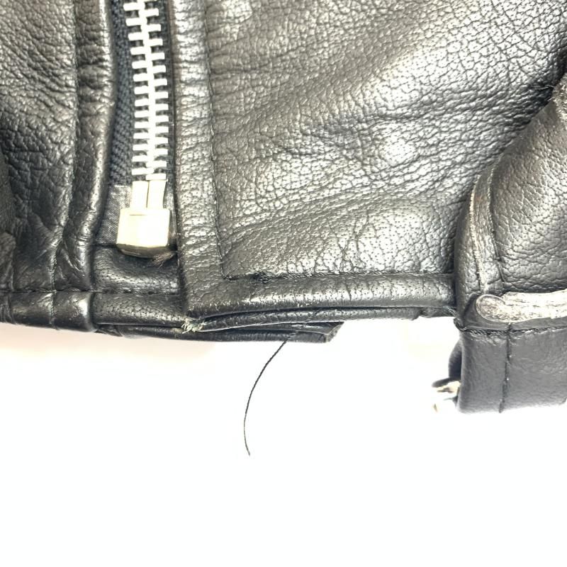 ブランド不明 ダブルライダースジャケット サイズ不明 92 KANDAIZUMI_COM