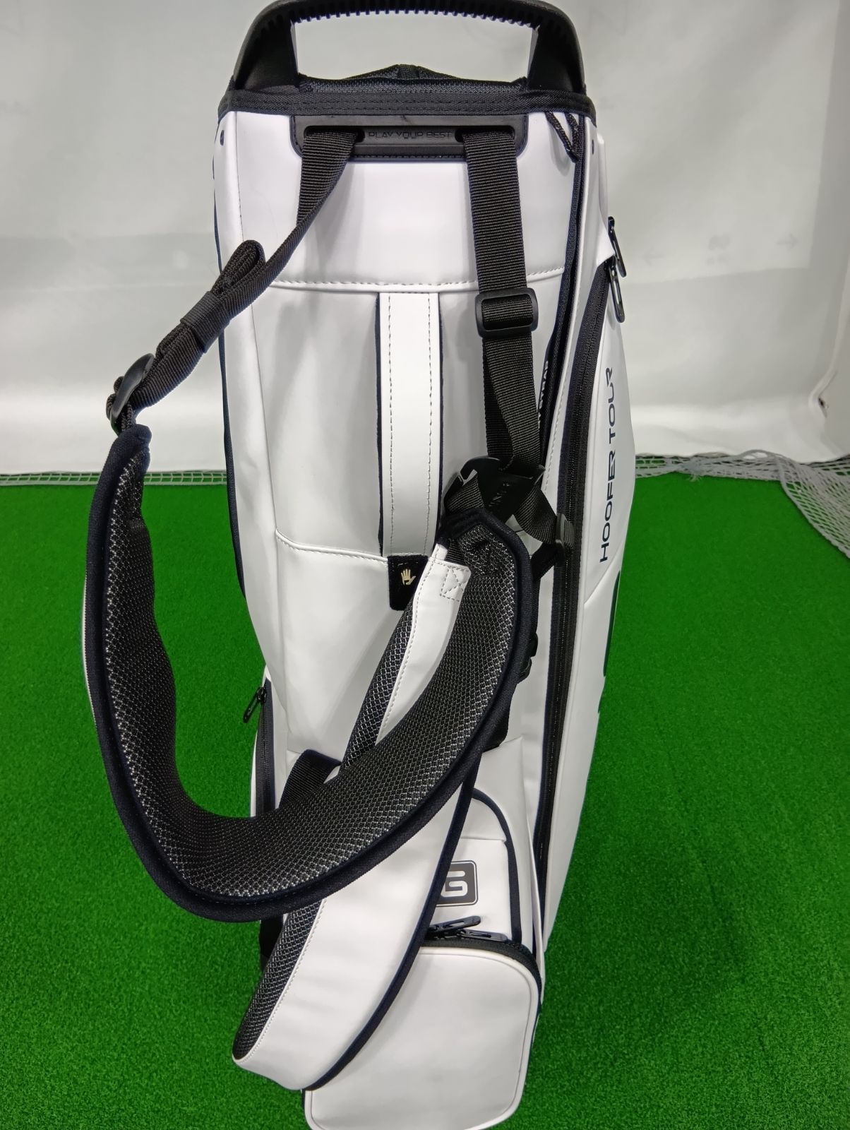 PING ピン キャディバッグ ツアーモデル 10型 ナイロンフード付き PING ピン キャディバッグ ツアーモデル 10型 ナイロンフード