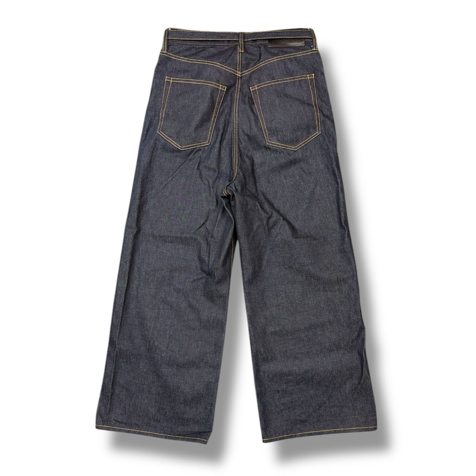 参考上代58300円 sacai Wide Denim Pants ワイドデニムパンツ ジーンズ