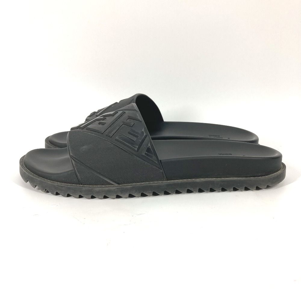 楽天市場】FENDI フェンディ FF Logo Cross Slider Slippers