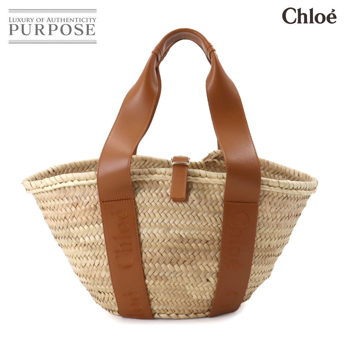 未使用 展示品 クロエ Chloe センス ミディアム バスケット 未使用 展示品 クロエ Chloe センス ミディアム バスケット