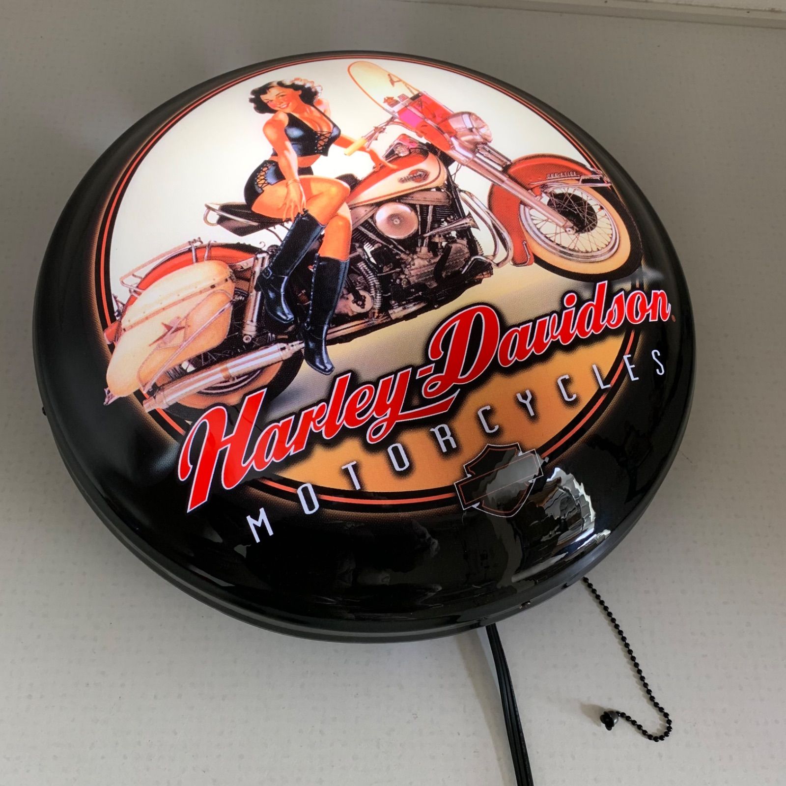 ハーレーダビットソンのネオン