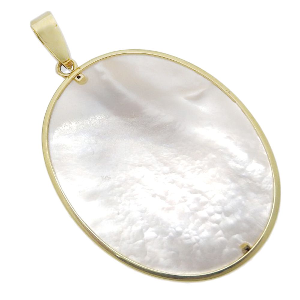 本物保証】 鑑付 新品同様 琥珀 ペンダント K18YG コハク こはく  