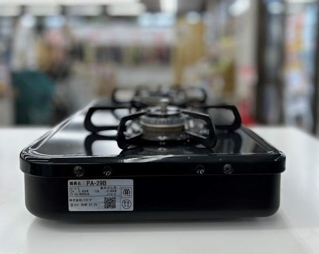 ♪Paloma ガステーブル 2025年製 都市ガス 強火力 左