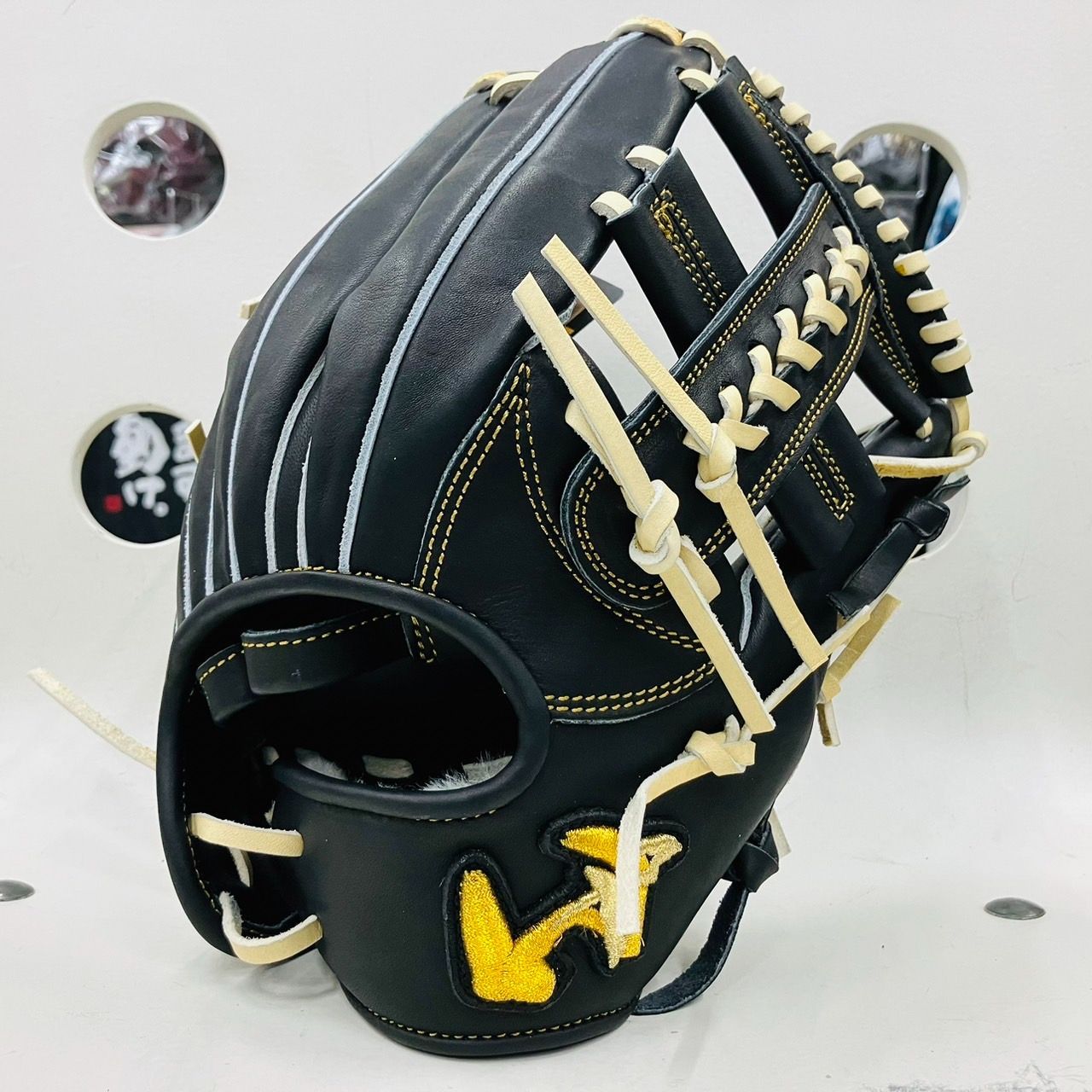ワールドペガサス　worldPegasus　WGN4PT651L　硬式用　フィンガーループ機能　ブラック　右投用　これから硬式野球を始める方に！