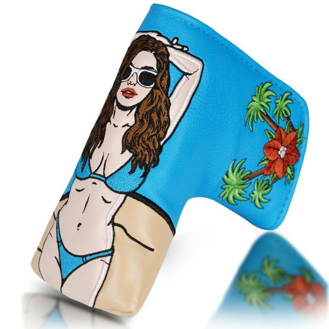 Big Teeth パターカバー ピン型 マグネット ゴルフ パターカバー ピンタイプ ブレード型 ヘッドカバー カコイイ おしゃれ 女の子8300342