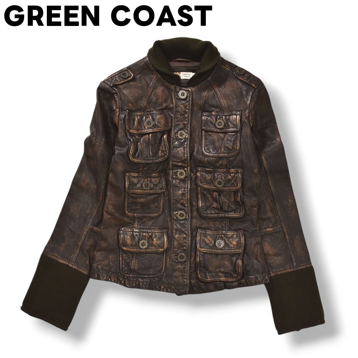 ウエアハウス×リー/デニムキャスケット/サイド鳩目/裏地ステンシル