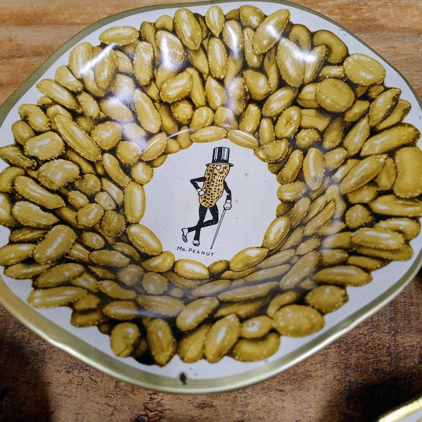 ✴︎レア希少！ミスターピーナッツ トレイ MR. PEANUT 1950's MR.PEANUT / STATUE / ミスターピーナッツ / トレイ付き