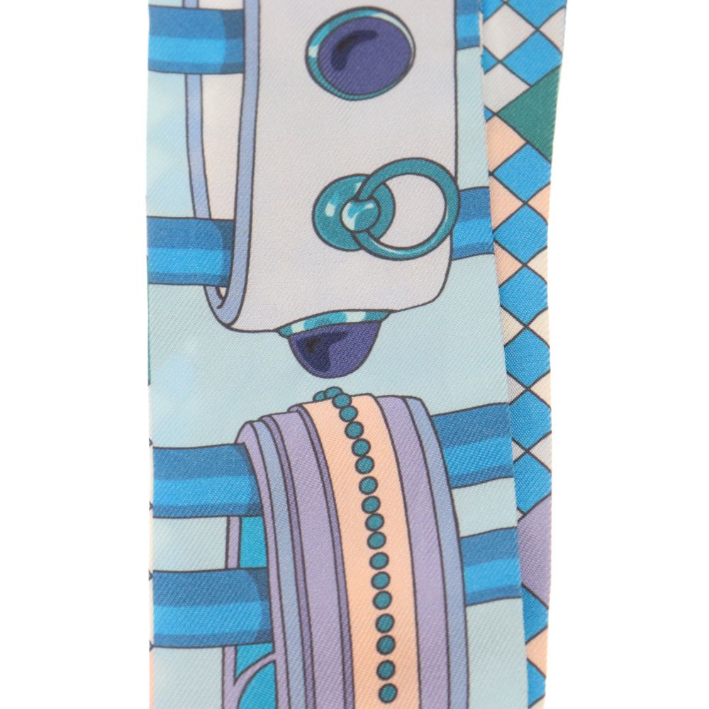 HERMES (エルメス) Twille Scarf Colliers De Chiens Remix