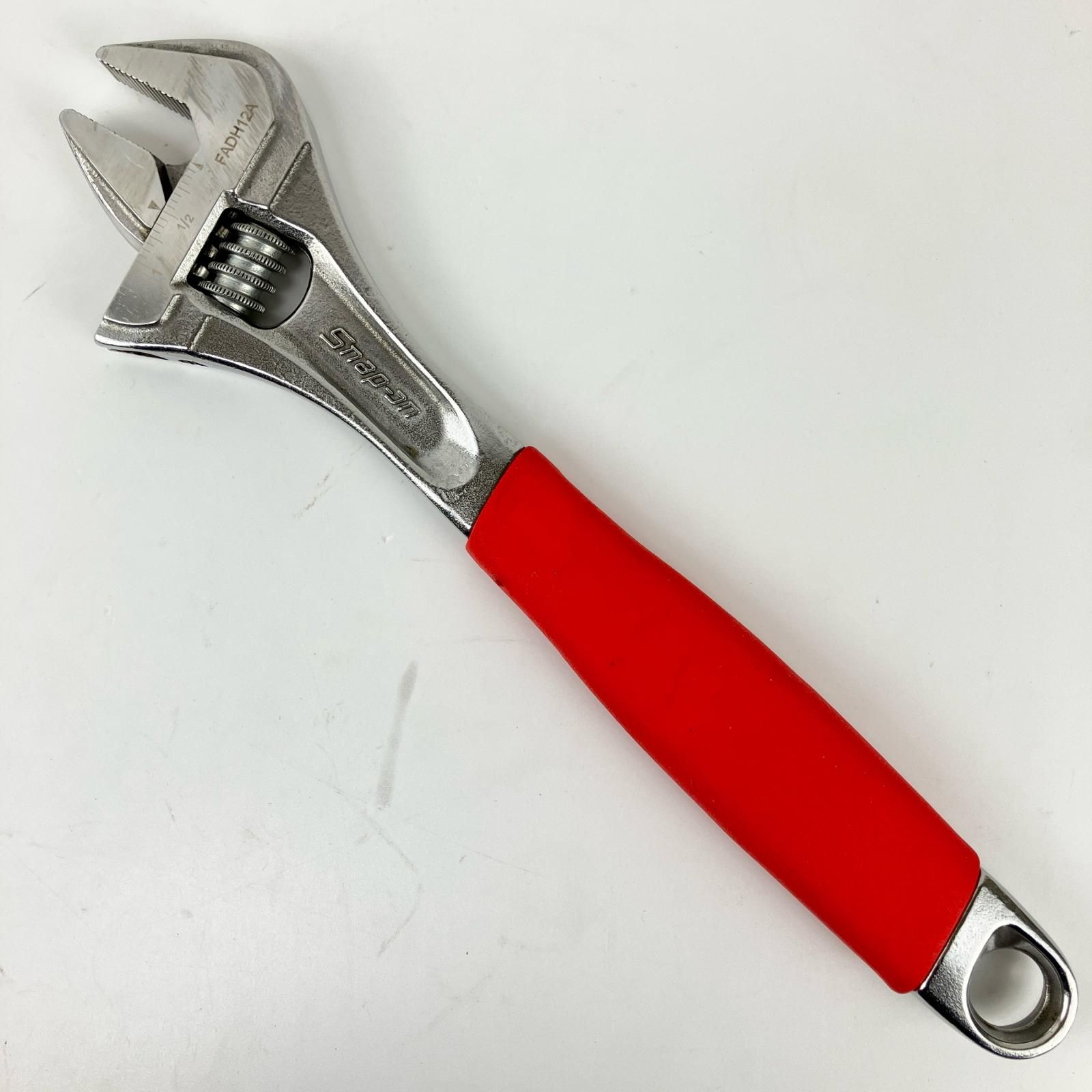 ЗЗSnap-on スナップオン 全長300mm クッションハンドルアジャスタブルレンチ モンキーレンチ 本体のみ FADH12A
