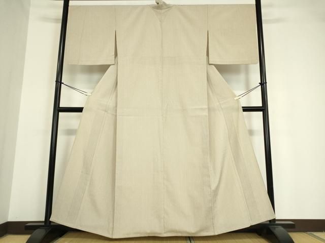 平和屋着物▽本塩沢 単衣 遠州椿 正絹 逸品 未使用 DAAV3120du