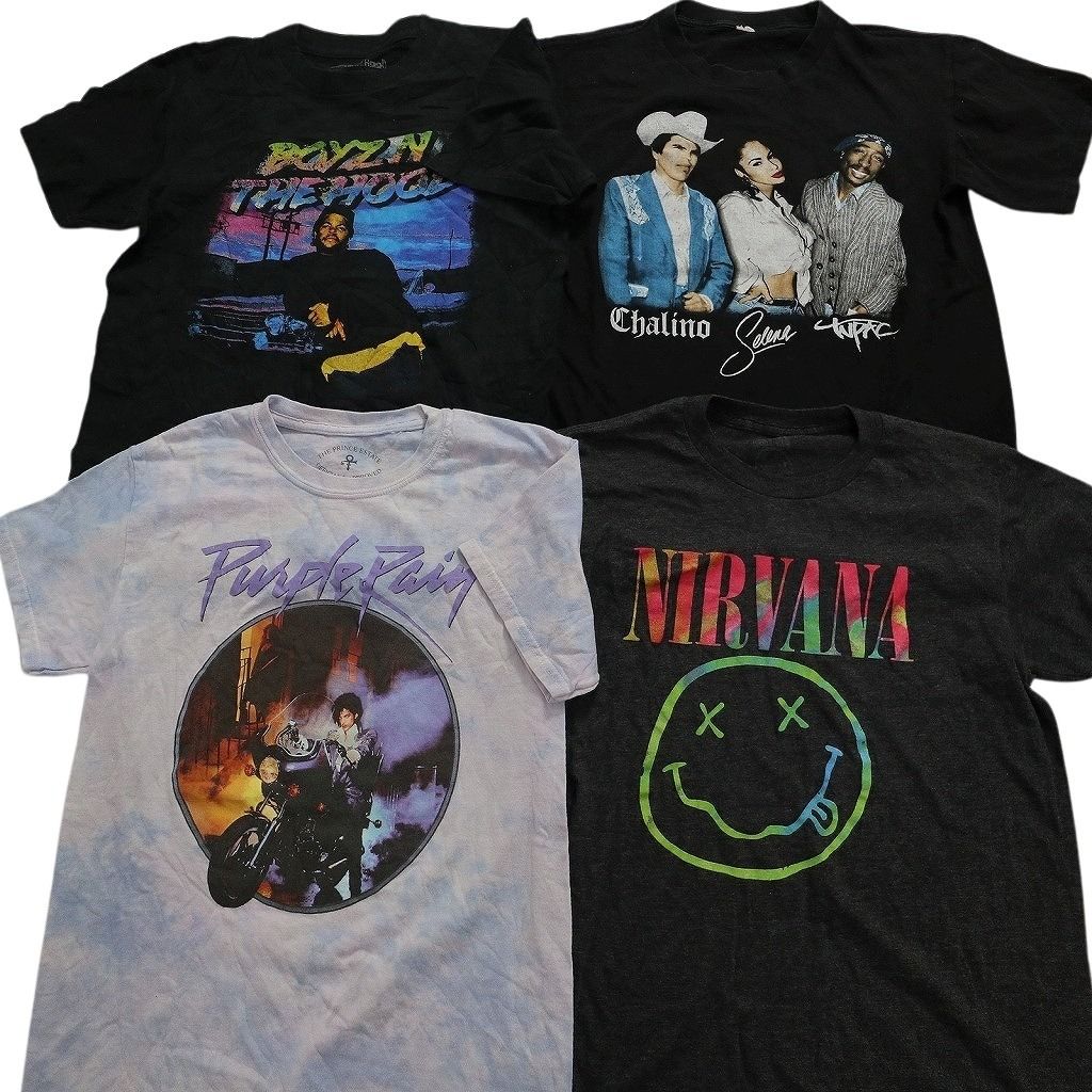 古着卸 まとめ売り 音楽・バンド 半袖Tシャツ 16枚セット (メンズ XS /S ) ローリングストーンズ ニルヴァーナ ピンクフロイド  MS4681 - メルカリ