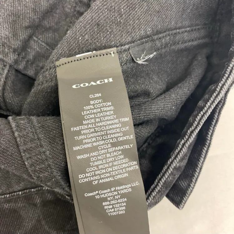 新品】COACH コーチ シグネチャー デニムジャケット - メルカリ