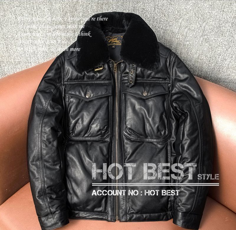 BOLINI カウハイド レザージャケット　ダウンジャケット　L BOLINI leather down jacket | NOIR ONLINE