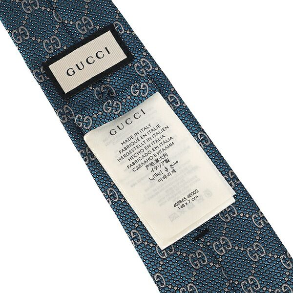 新品 グッチ GUCCI ネクタイ ディエン ブルー/グレー 新品 グッチ GUCCI ネクタイ ディエン ブルー/グレー - メルカリ