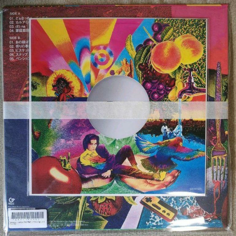 岡村靖幸 家庭教師 Analog LP レコード Amazon限定メガジャケ付