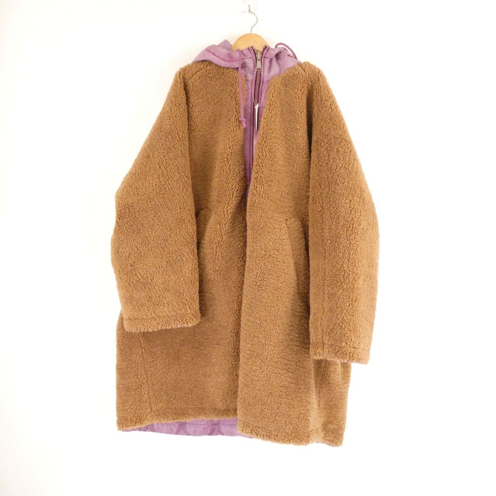 DIESEL（ディーゼル）ボアコートXXS 未使用 美品 DIESEL ディーゼル オーバーサイズ リバーシブルナイロン