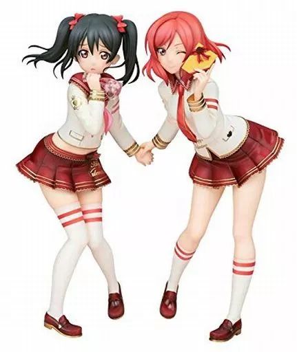 矢澤にこ & 西木野真姫 バレンタインデーVer. フィギュア 中古】フィギュア 矢澤にこ＆西木野真姫 バレンタイン編 「ラブライブ