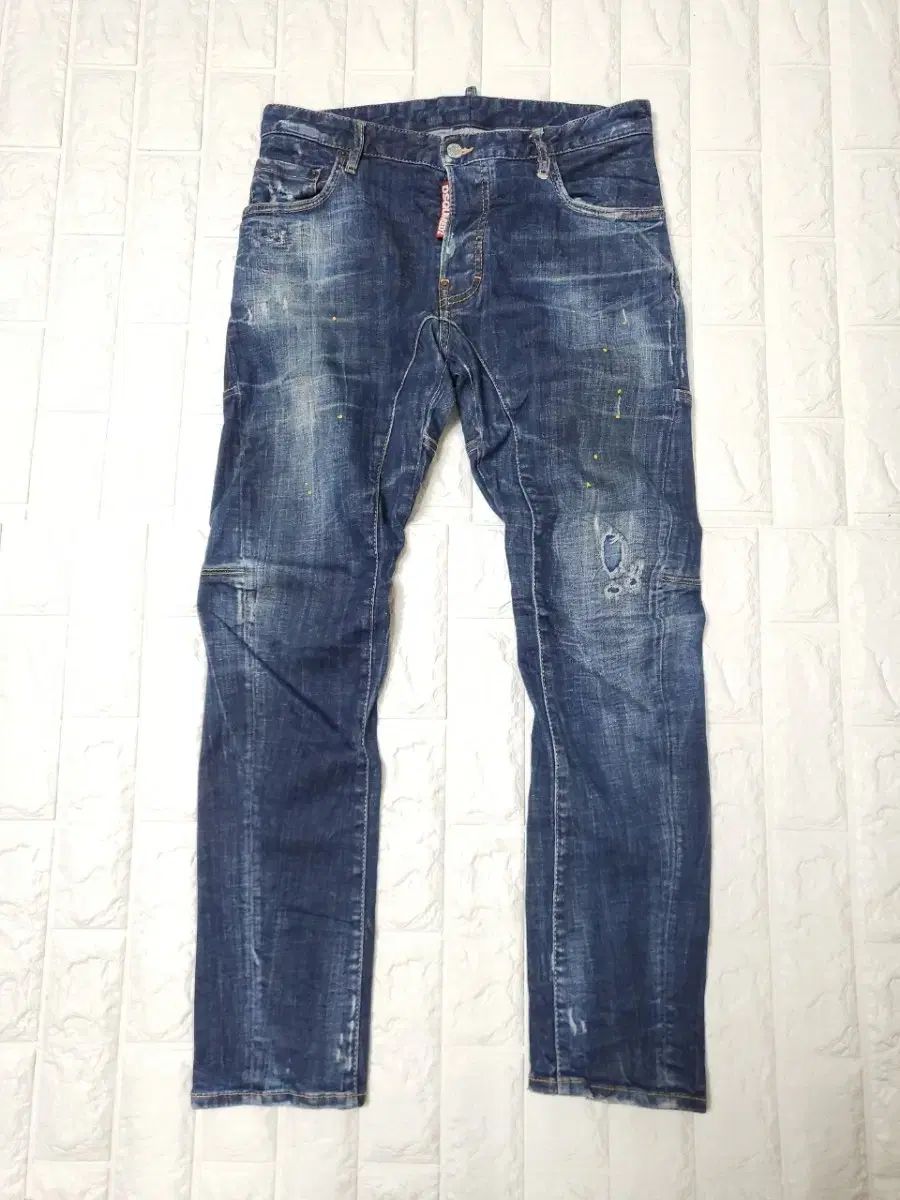 美品 ディースクエアード2 デニム ワンピース D SQUARED2(ディー