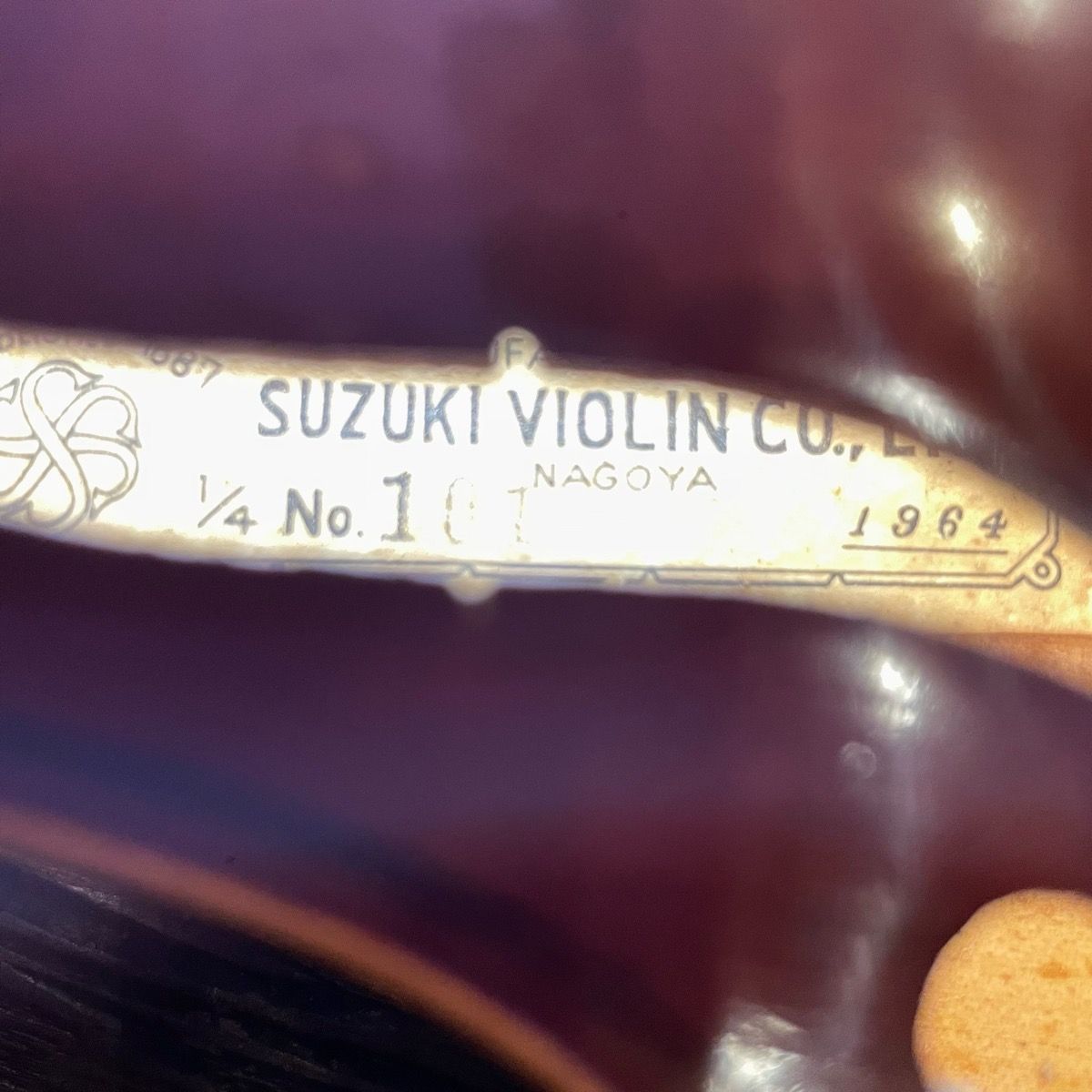 Suzuki No.101 1/4 1964年製 Violin スズキ バイオリン - メルカリ