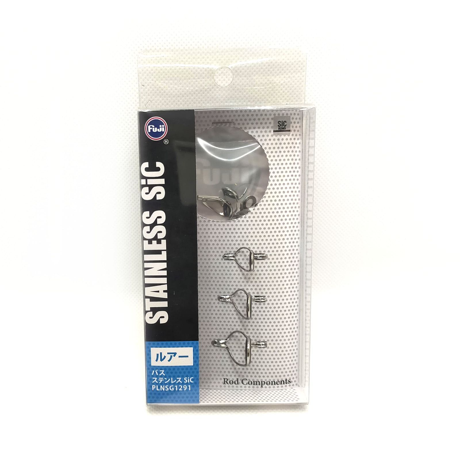 富士工業(FUJI KOGYO) ルアーベイトキャスティングロッド用 ステンレスSiCガイドセット PLNSG1291 富士工業 ガイド PLNSG1291 ステンレスフレーム SiCガイドセット
