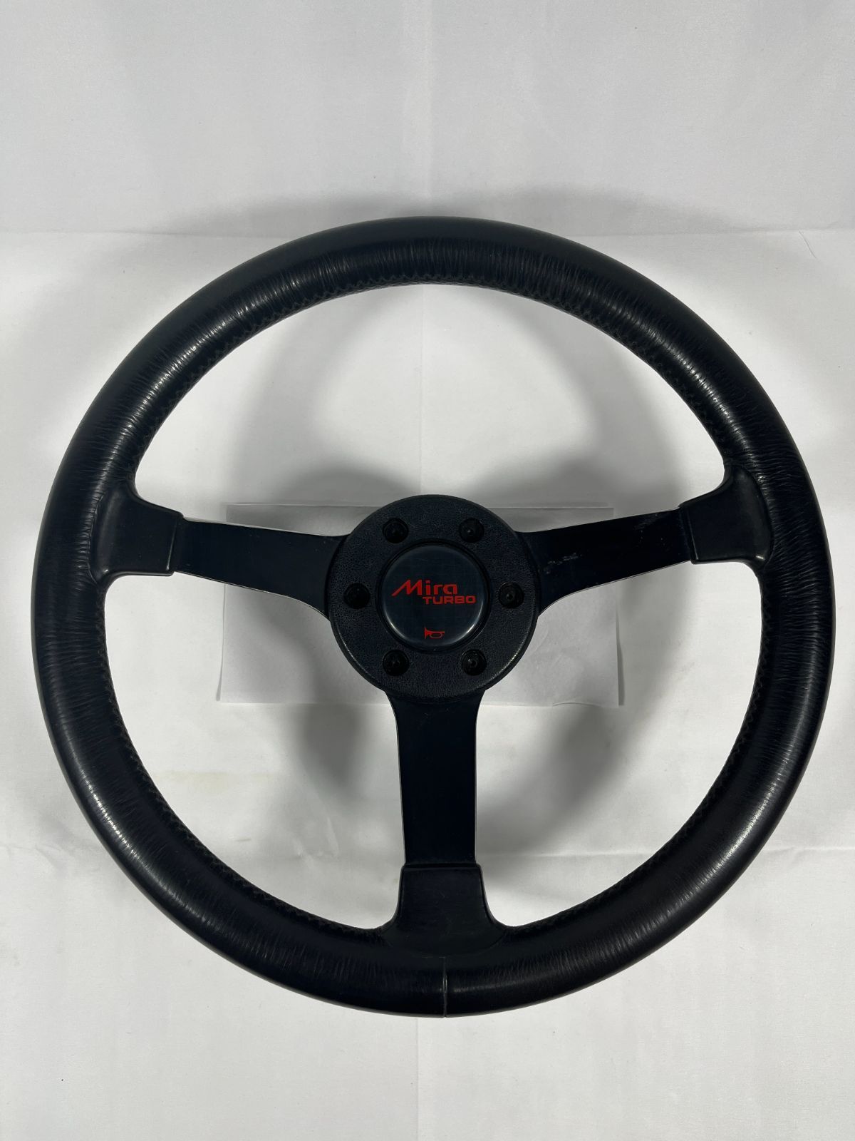 Mira TURBO ステアリング ハンドル 車 カスタム ホーンボタン 昭和レトロ 昭和 レトロ