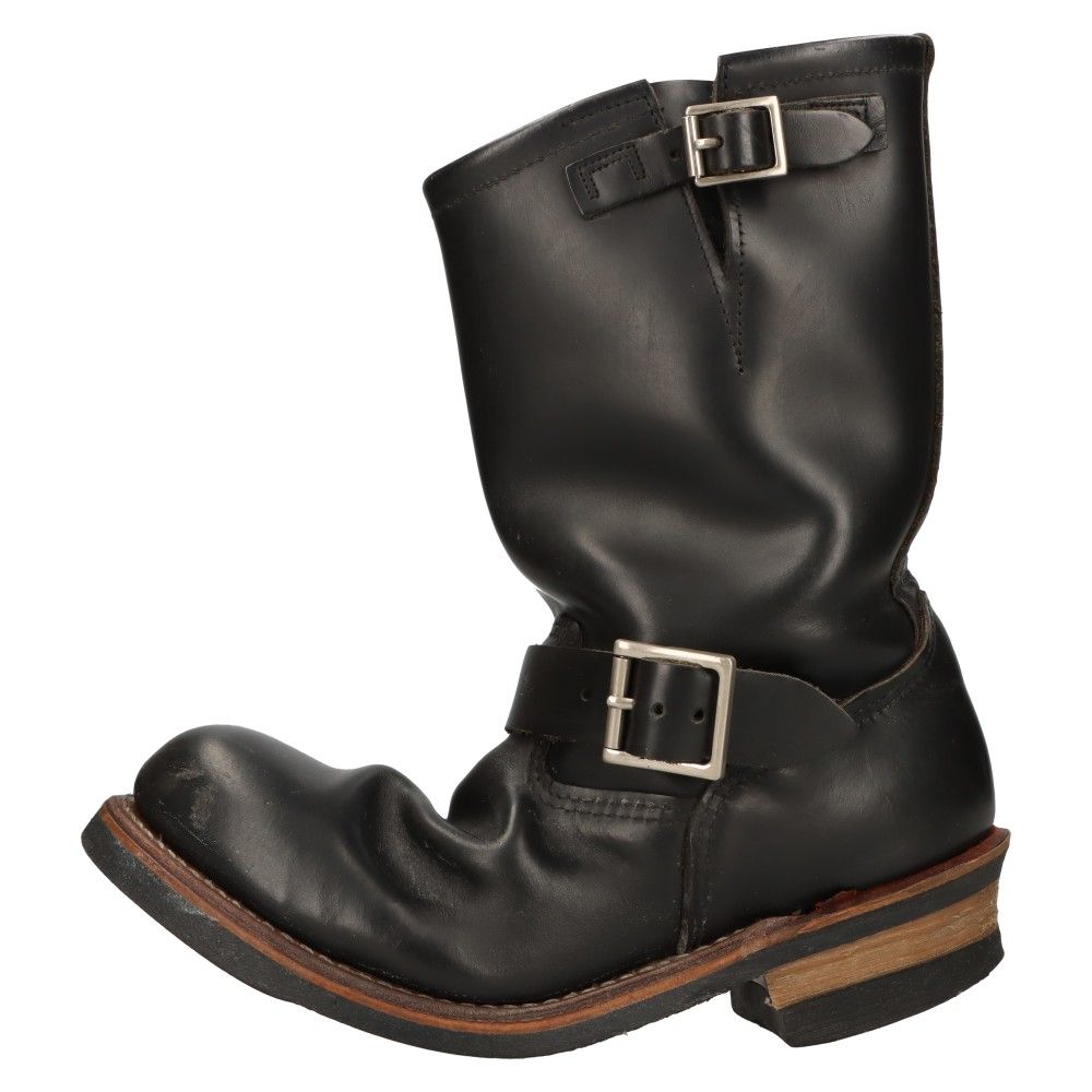RED WING (レッド ウイング) ENGINEER BOOT エンジニア ロングブーツ ブラック US9/27cm 2268