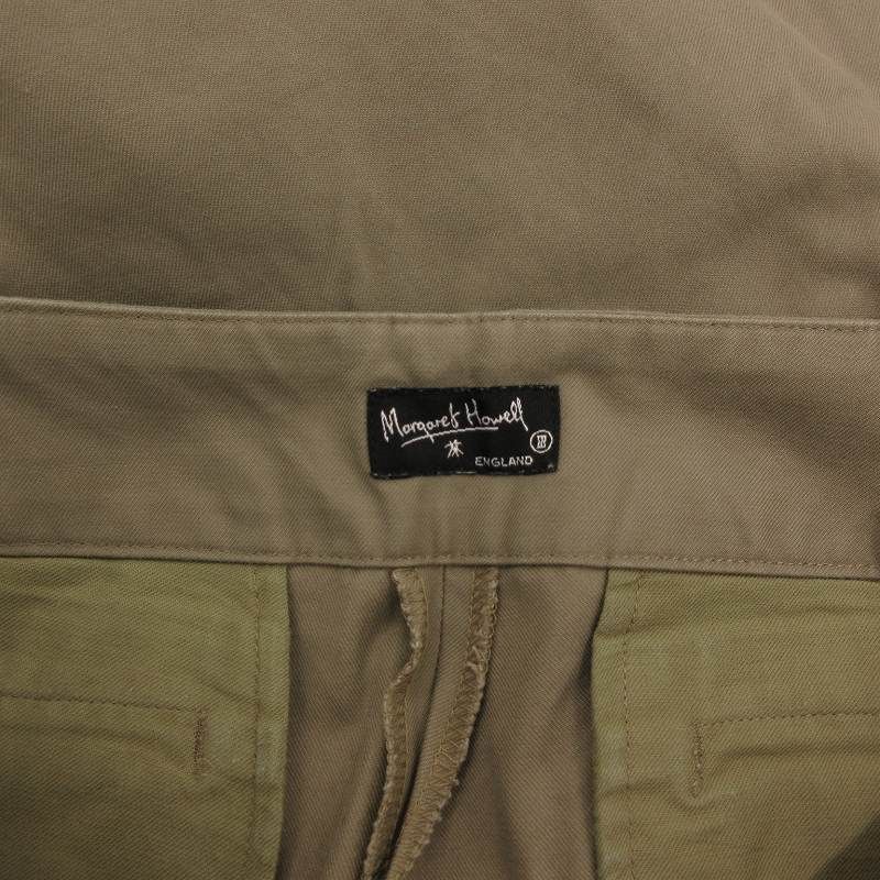 マーガレットハウエル　ベージュ チノパン ストレートレッグ セール】NEW BASIC CHINO(505766643) | マーガレット・ハウエル