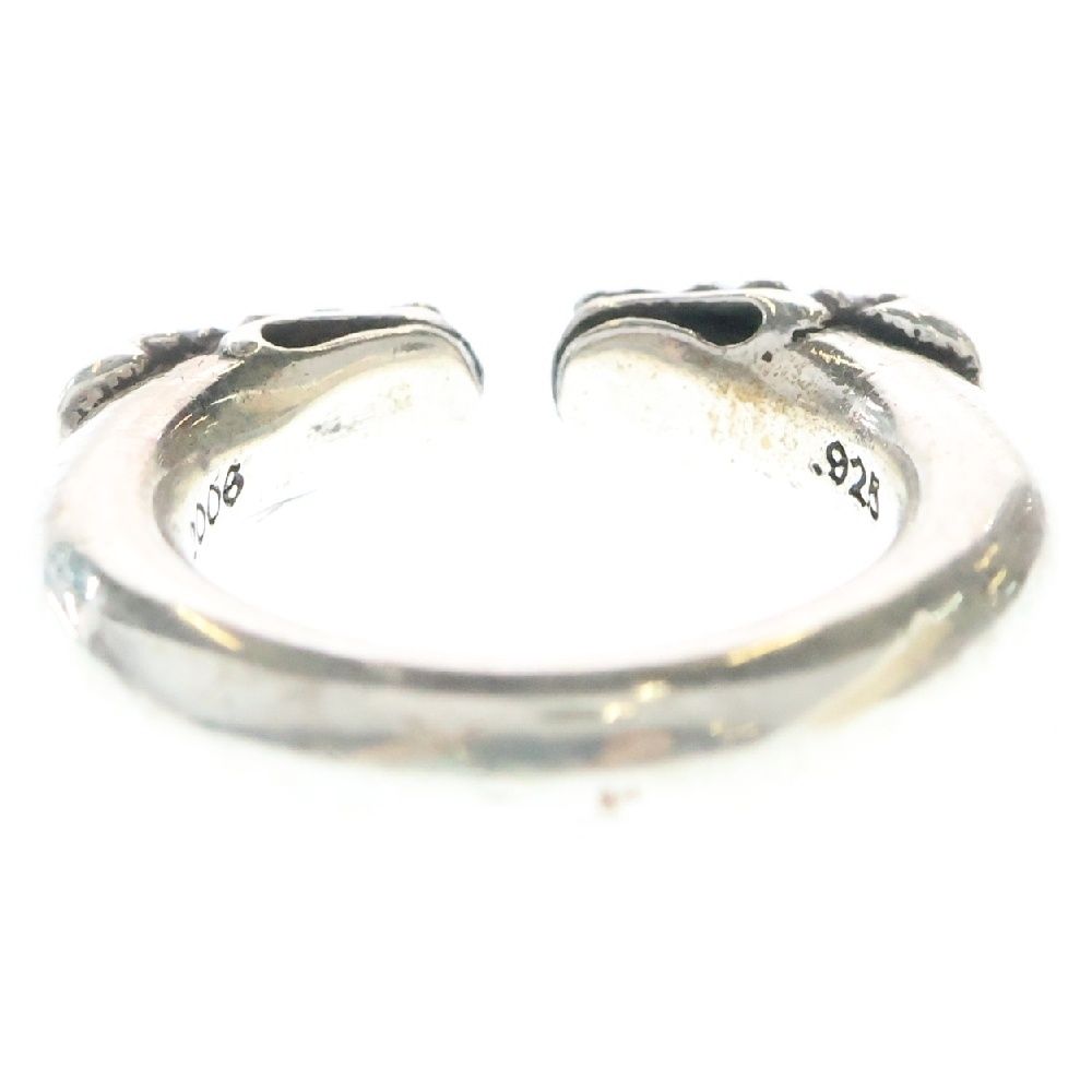 CHROME HEARTS (クロムハーツ) DOUBLE DOG RING ダブルドッグ リング