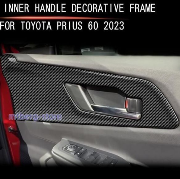 トヨタ プリウス 60系 インナードアハンドルパネル PRIUS 60系 カスタム パーツ 内装 保護 プロテクター キズ防止 アンダーカバー パーツ