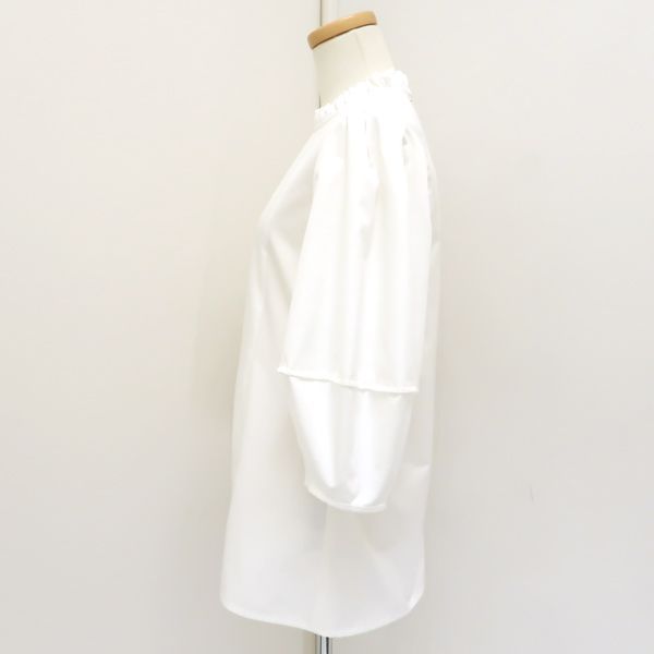 bow.a tubomi blouse ブラウス bow.a tubomi blouse ブラウス Cross Tie Embroidery Blouse