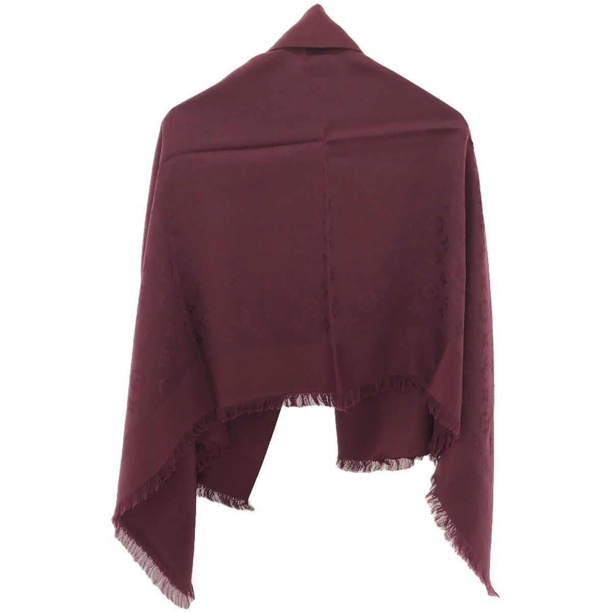 ルイヴィトン　モノグラム　ショール　シルク LOUIS VUITTON ルイヴィトン M71359 ショール モノグラム シルク