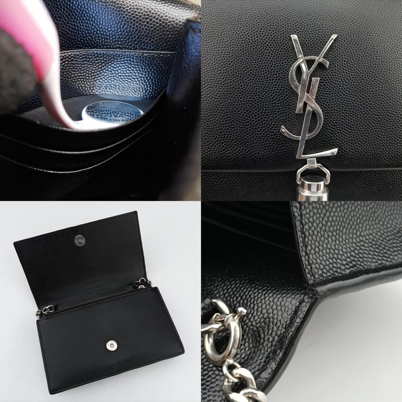 ブラック キャビアスキン