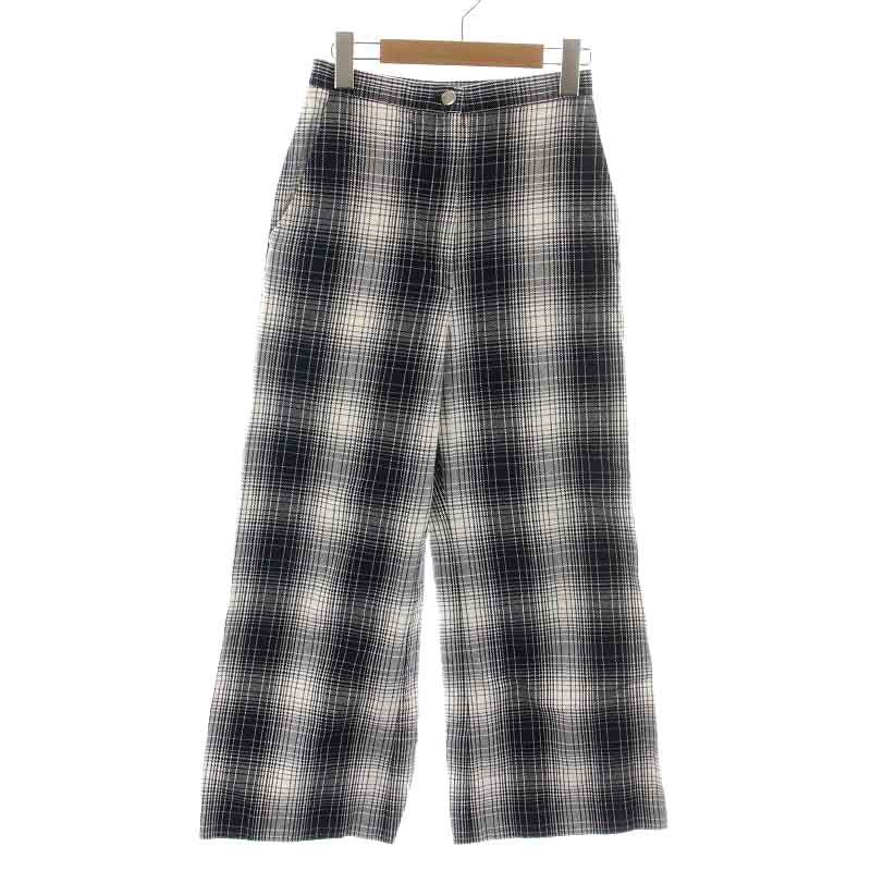 値下げしました※Demi-Luxe BEAMS チェックワイドパンツ｜パンツ