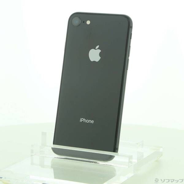 品〕 iPhone8 64GB スペースグレイ NQ782J／A SIMフリー【251】 【公式 