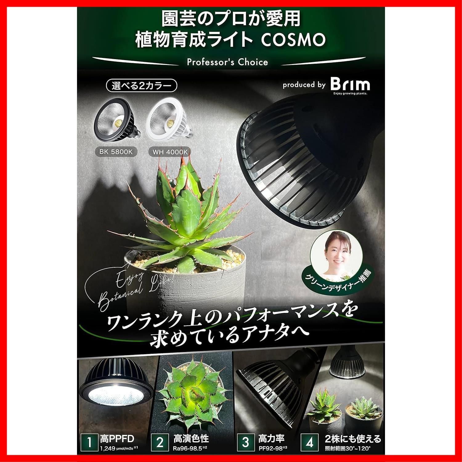 特価商品】【グリーンアドバイザー推薦】BRIM(ブリム) COSMO 22W 植物