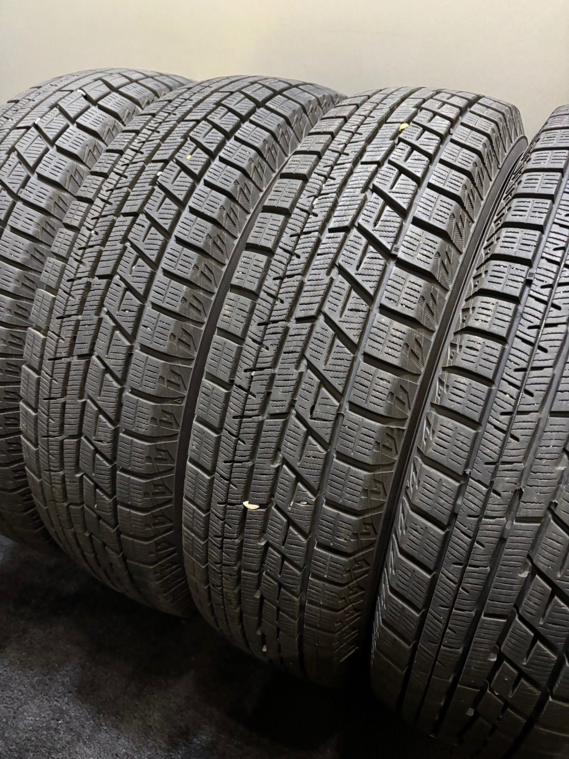 165/70R14 YOKOHAMA/ice GUARD iG60 23年製 スタッドレス 4本 ヨコハマ アイスガード ヴィッツ ハスラー (4-I56)