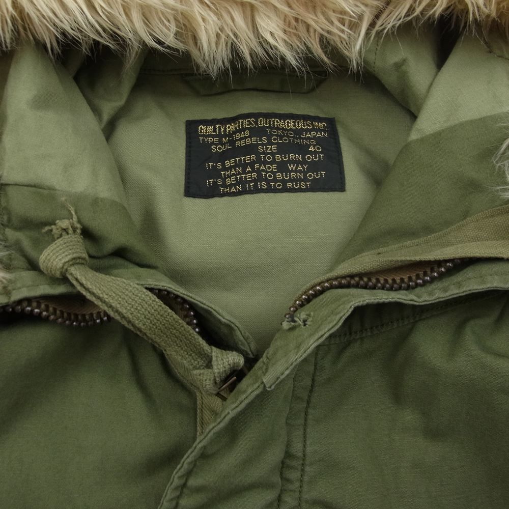 WACKO MARIA ワコマリア モッズコート 40【中古】 - メルカリ