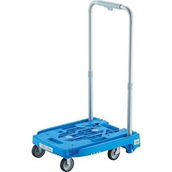 2営業日で発送 TRUSCO トラスコ中山 TRUSCO アイドルキャリー weego 省音G車輪 ブルー S付 code 8187000